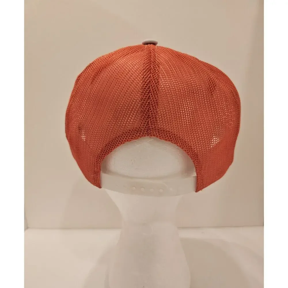 Vintage Rare 1970's Tampa Bay Buccaneers ORANGE Hat Snap Back YA Korea Excellent